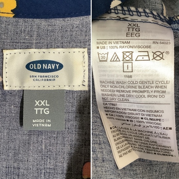 OLD NAVY Plus Size Sleeveless Midi Dress Blue Floral Preppy Beach Vacation XXL - Picture 8 of 11